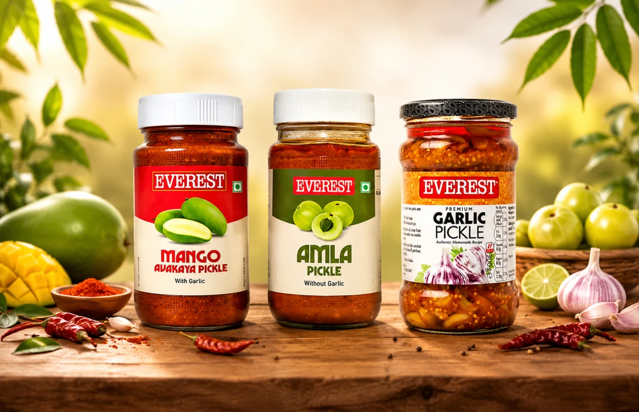 Authentic Pickle Trio Bursting With Bold Traditional Flavors